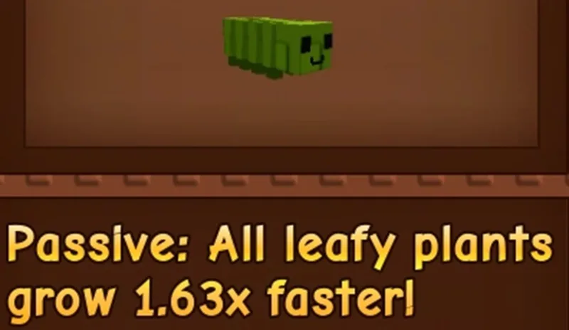 Grow A Garden Caterpillar passive trait leafy plants bug egg hatch how to get guide